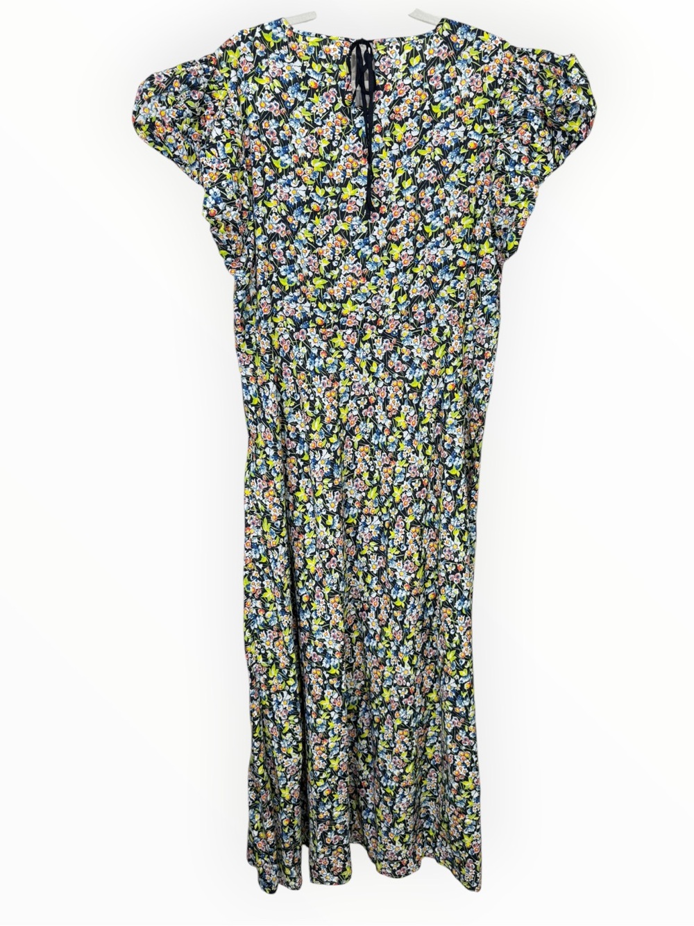 Doen Romina Puff Sleeve Midi Dress Blossom Breeze Size XXL - Picture 6 of 11